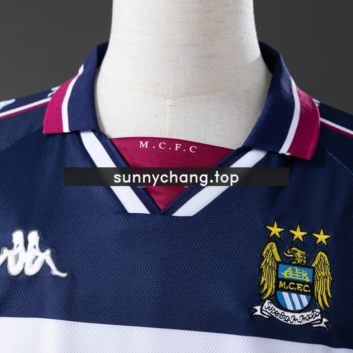 Retro Manchester City 97/98 Away Jersey - 图片 7