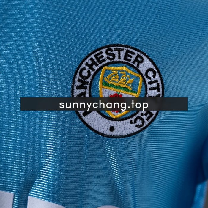 Manchester City 1986/87 Home Retro Jersey - 图片 4