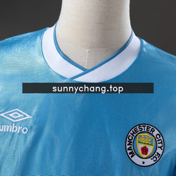 Manchester City 1986/87 Home Retro Jersey - 图片 6