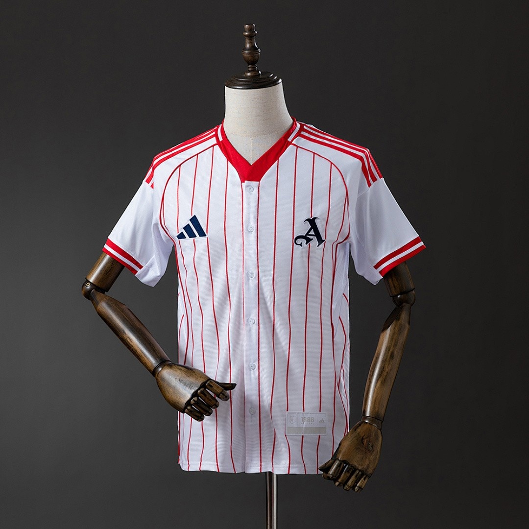 JER-3723_1 Arsenal 25/26 Baseball Jersey - 图片 1