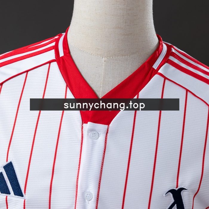Arsenal 25/26 Baseball Jersey - 图片 7