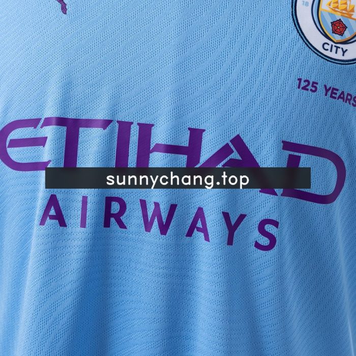 Retro Manchester City 2019/20 Home Jersey - 图片 5