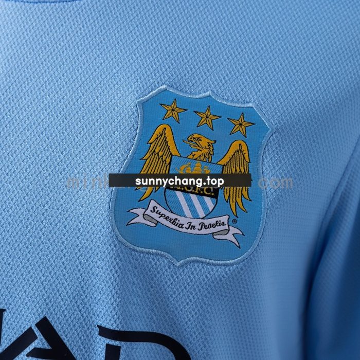 Retro Manchester City 13/14 Home Jersey - 图片 5