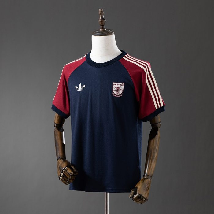 Arsenal Adicolor Classics Navy T-Shirt - 图片 7
