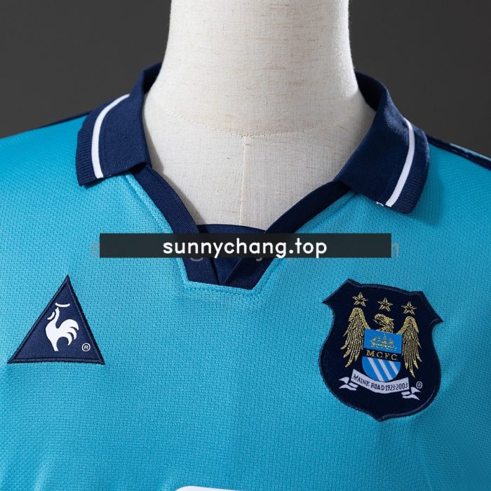 Manchester City 2002/03 Home Retro Shirt S-XXL - 图片 7
