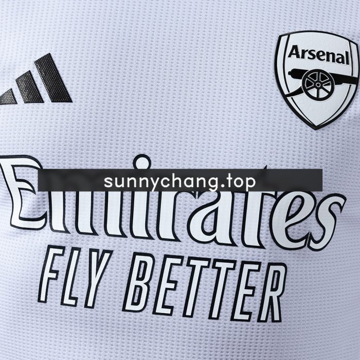 Arsenal 25/26 White Player Version Jersey - 图片 6