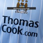 2008/09 Manchester City Home Retro Shirt - 图片 4