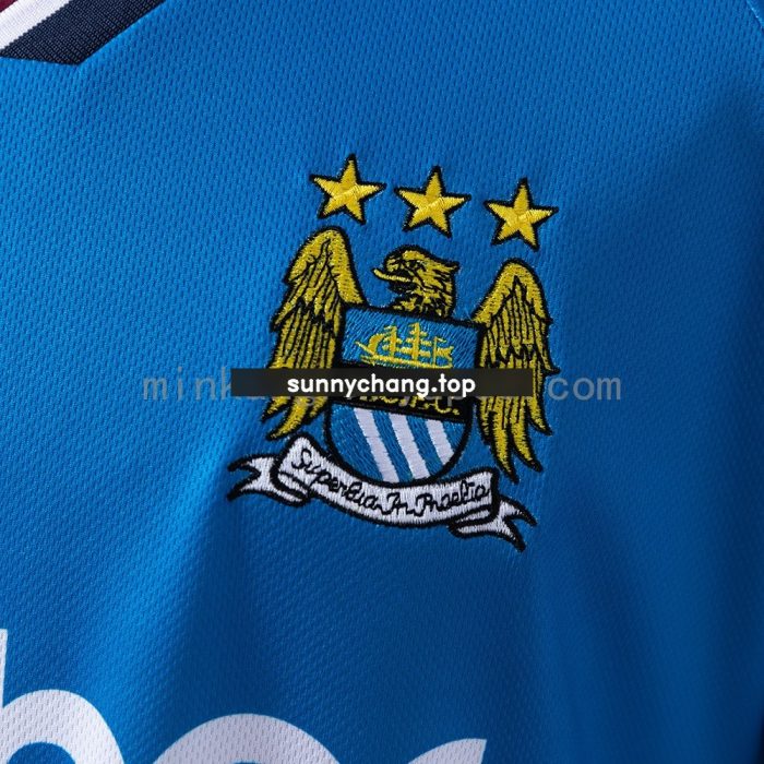 Retro Manchester City 97/99 Home Jersey - 图片 5