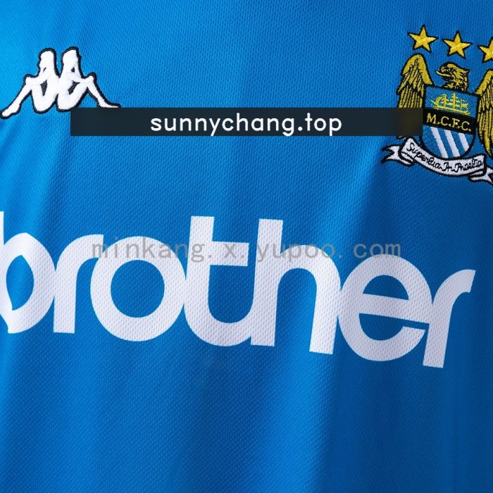 Retro Manchester City 97/99 Home Jersey - 图片 6