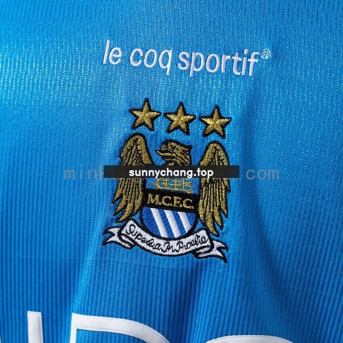 Manchester City 1999-2001 Home Retro Jersey S-XXL - 图片 3
