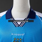 Manchester City 1999-2001 Home Retro Jersey S-XXL - 图片 5