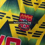 Arsenal 1991-1993 Away Retro Jersey S-XXL - 图片 4