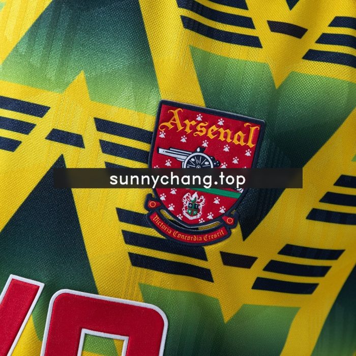 Arsenal 1991-1993 Away Retro Jersey S-XXL - 图片 4