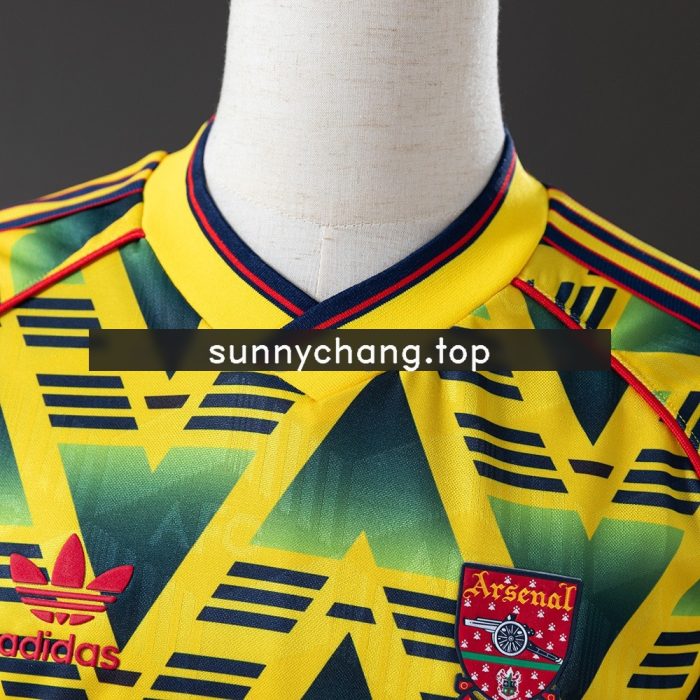 Arsenal 1991-1993 Away Retro Jersey S-XXL - 图片 6