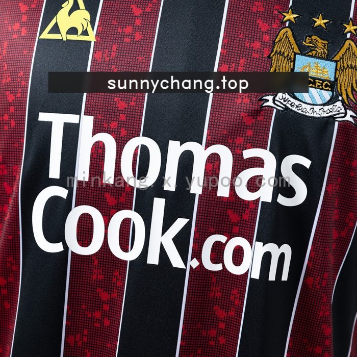 Manchester City 2008-2009 Away Retro Jersey - 图片 6
