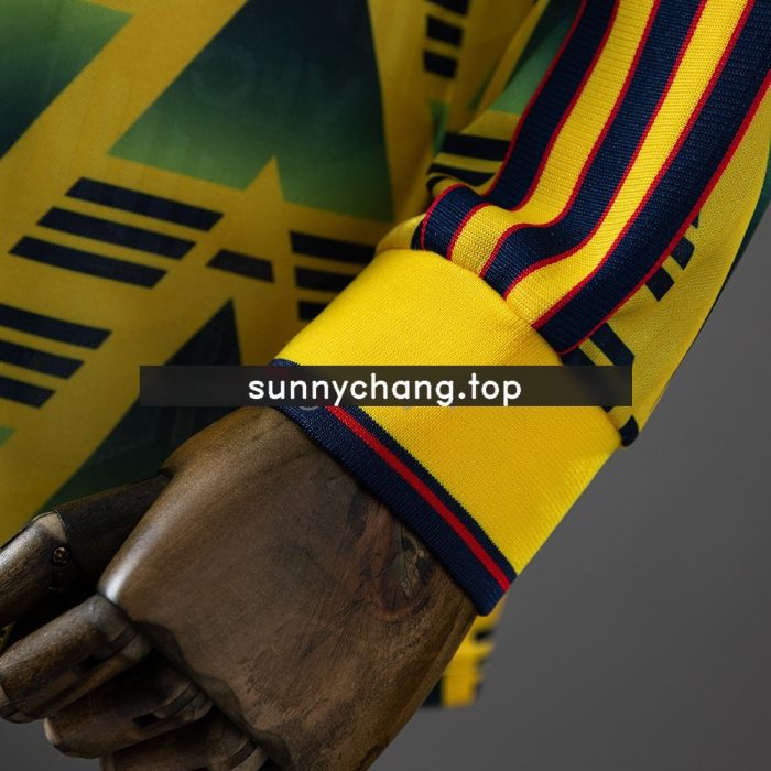 Arsenal 1991-1993 Away Retro Long Sleeve Jersey - 图片 2
