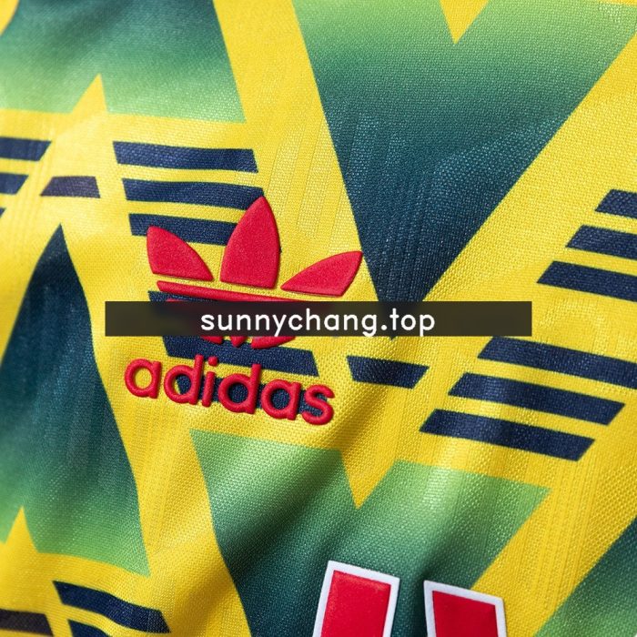 Arsenal 1991-1993 Away Retro Long Sleeve Jersey - 图片 3