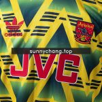 Arsenal 1991-1993 Away Retro Long Sleeve Jersey - 图片 5