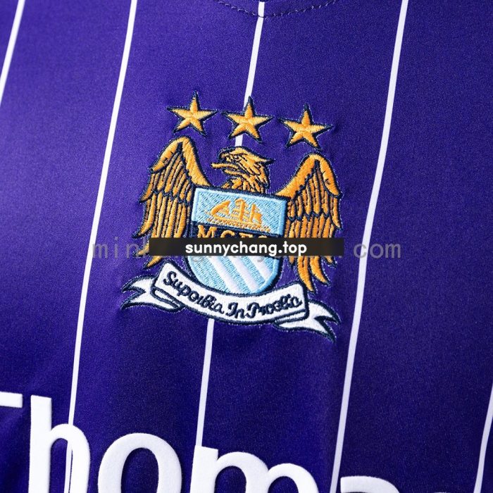 Manchester City 07/08 Away Retro Jersey - 图片 3