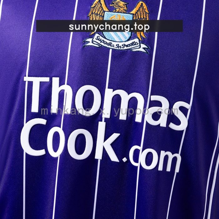Manchester City 07/08 Away Retro Jersey - 图片 4