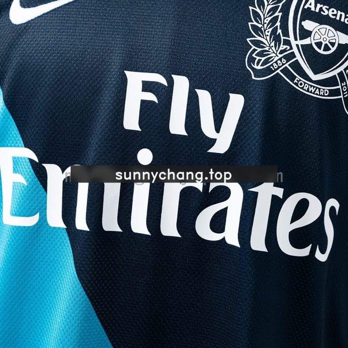 Arsenal 2011-2012 Away Retro Shirt - 图片 6