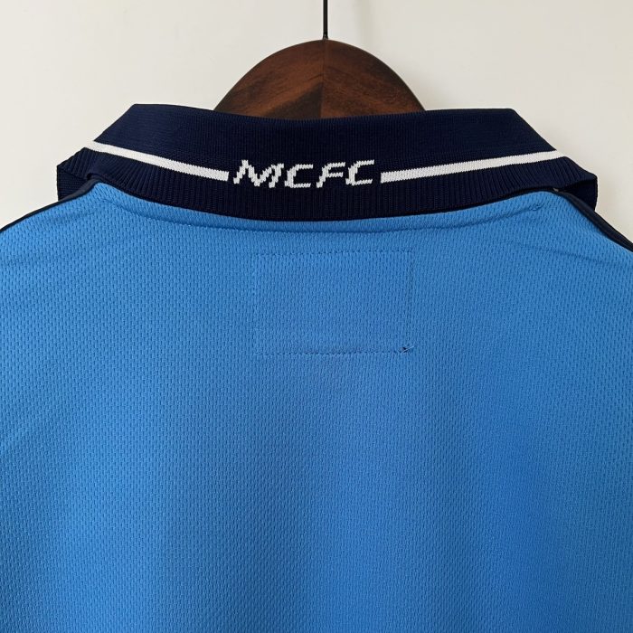 Manchester City 2001/2002 Home Retro Shirt S-XXL - 图片 4