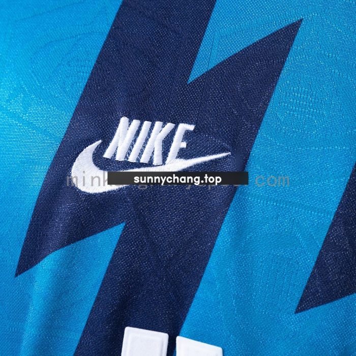 Arsenal 1995-1996 Away Retro Long Sleeve Jersey - 图片 4