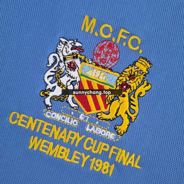 Retro Manchester City 81/82 Home Jersey - 图片 8