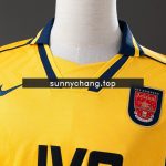 Arsenal 1996/97 Away Long Sleeve Retro Jersey - 图片 7