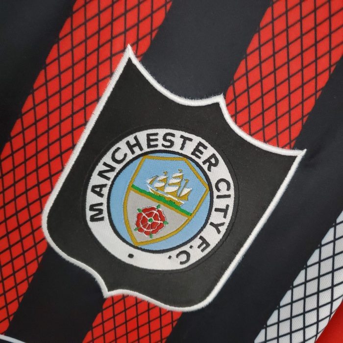 Manchester City 1994-1996 Away Retro Shirt - 图片 7