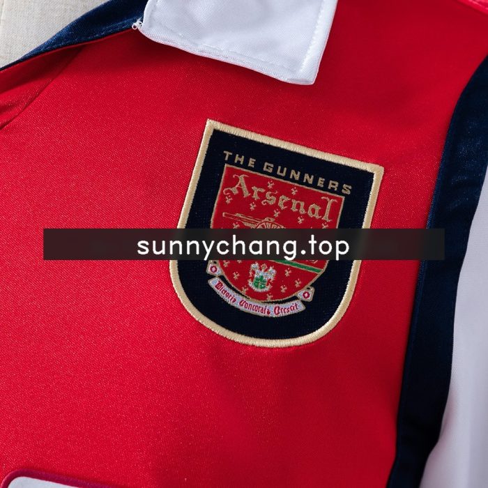 Arsenal 1998/1999 Home Retro Shirt - 图片 5