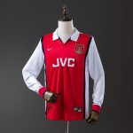 Arsenal 1998-1999 Home Retro Long Sleeve Jersey