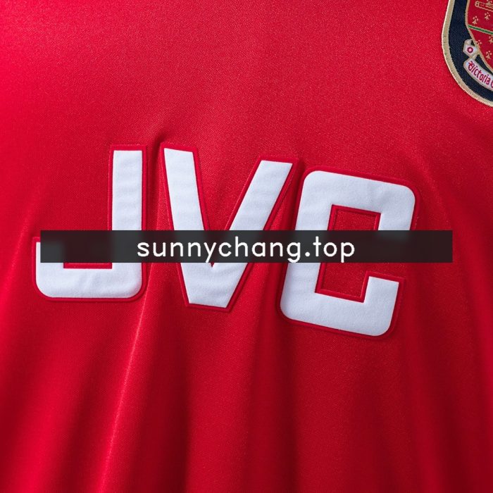 Arsenal 1998-1999 Home Retro Long Sleeve Jersey - 图片 6