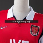 Arsenal 1998-1999 Home Retro Long Sleeve Jersey - 图片 7