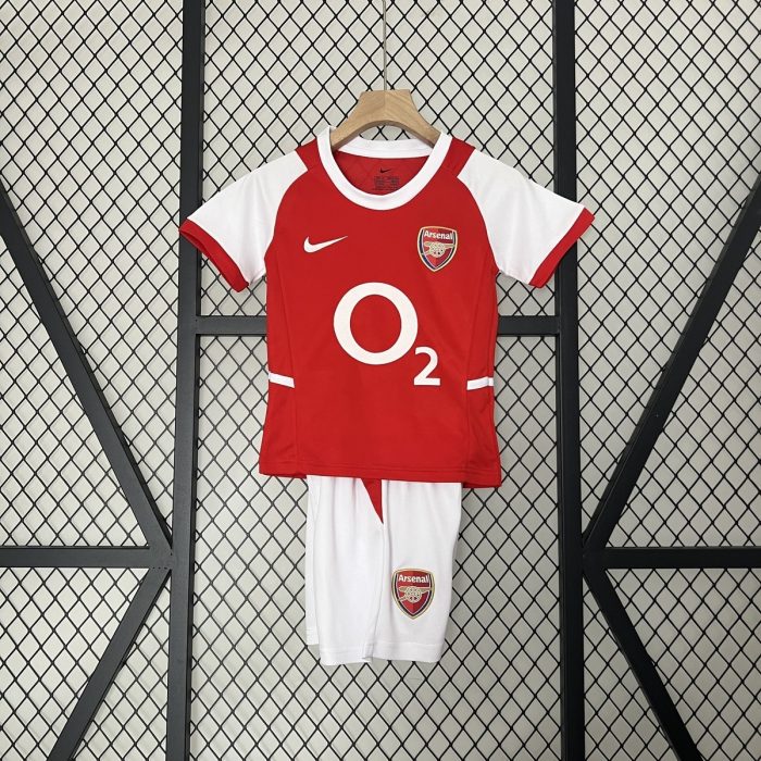 Arsenal 2002-2004 Home Kids Jersey - 图片 4