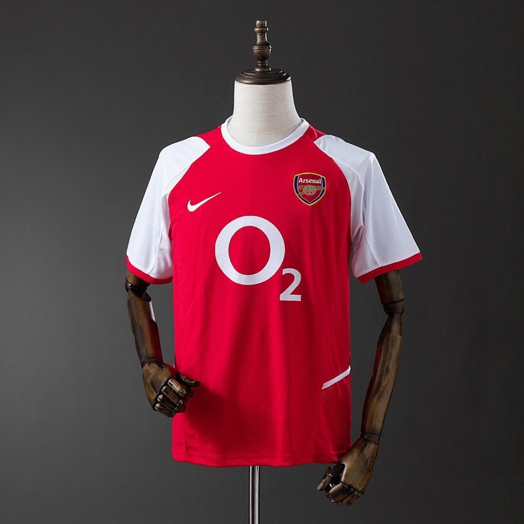 JER-3771_1 Arsenal 2002-2004 Home Retro Shirt S-XXL - 图片 1