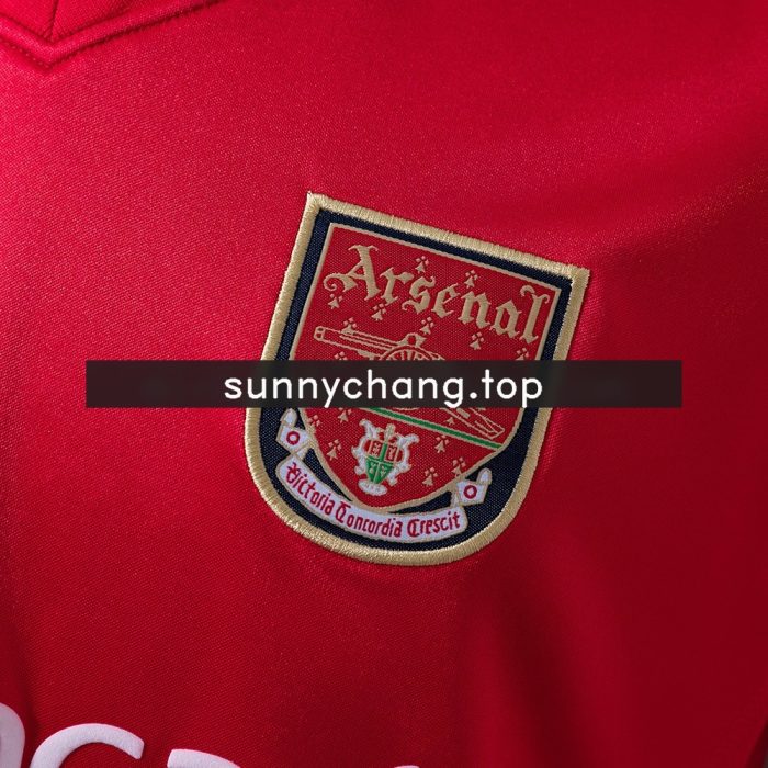 Arsenal 2001/2002 Home Retro Jersey - 图片 5