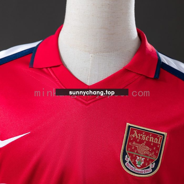 Arsenal 2001/2002 Home Retro Jersey - 图片 7