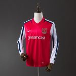 Arsenal 2001/2002 Home Long Sleeve Retro Jersey