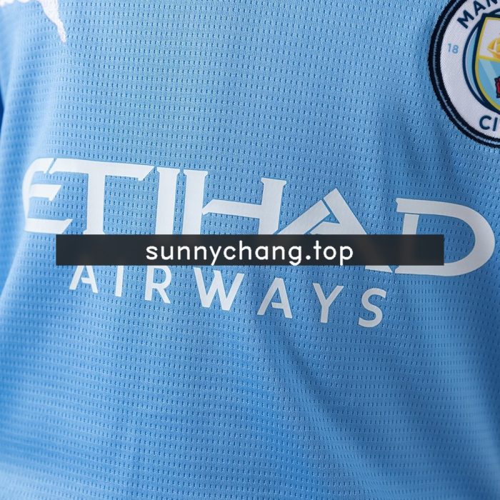 Manchester City 24/25 Home Kids Kit Jersey - 图片 6