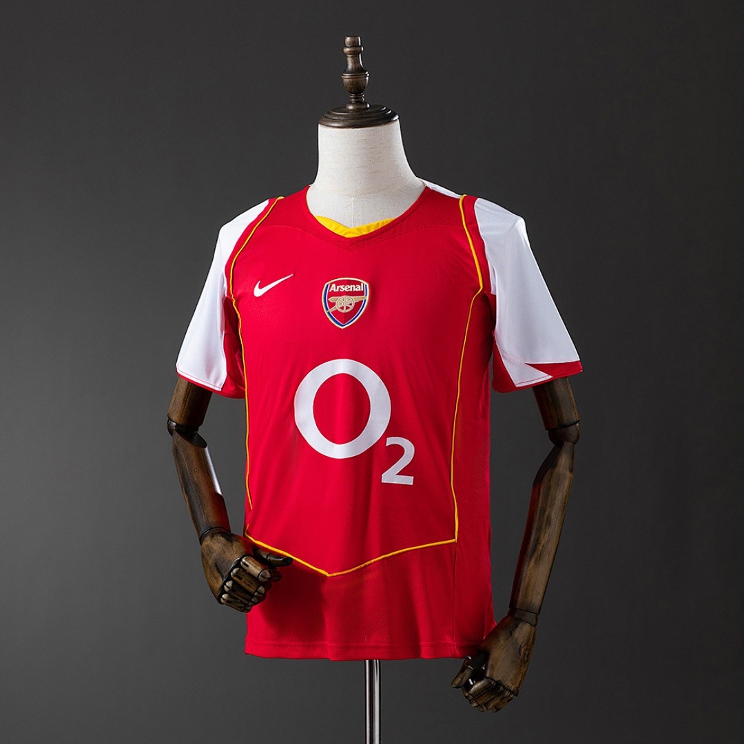 JER-3786_1 Arsenal 2004-2005 Home Retro Jersey - 图片 1