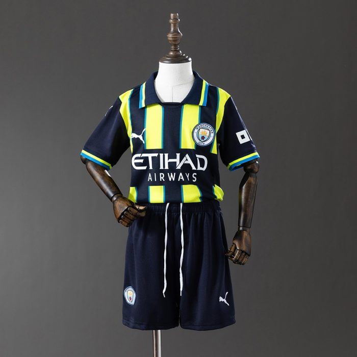 2024-2025 Manchester City Away Kids Jersey - 图片 9