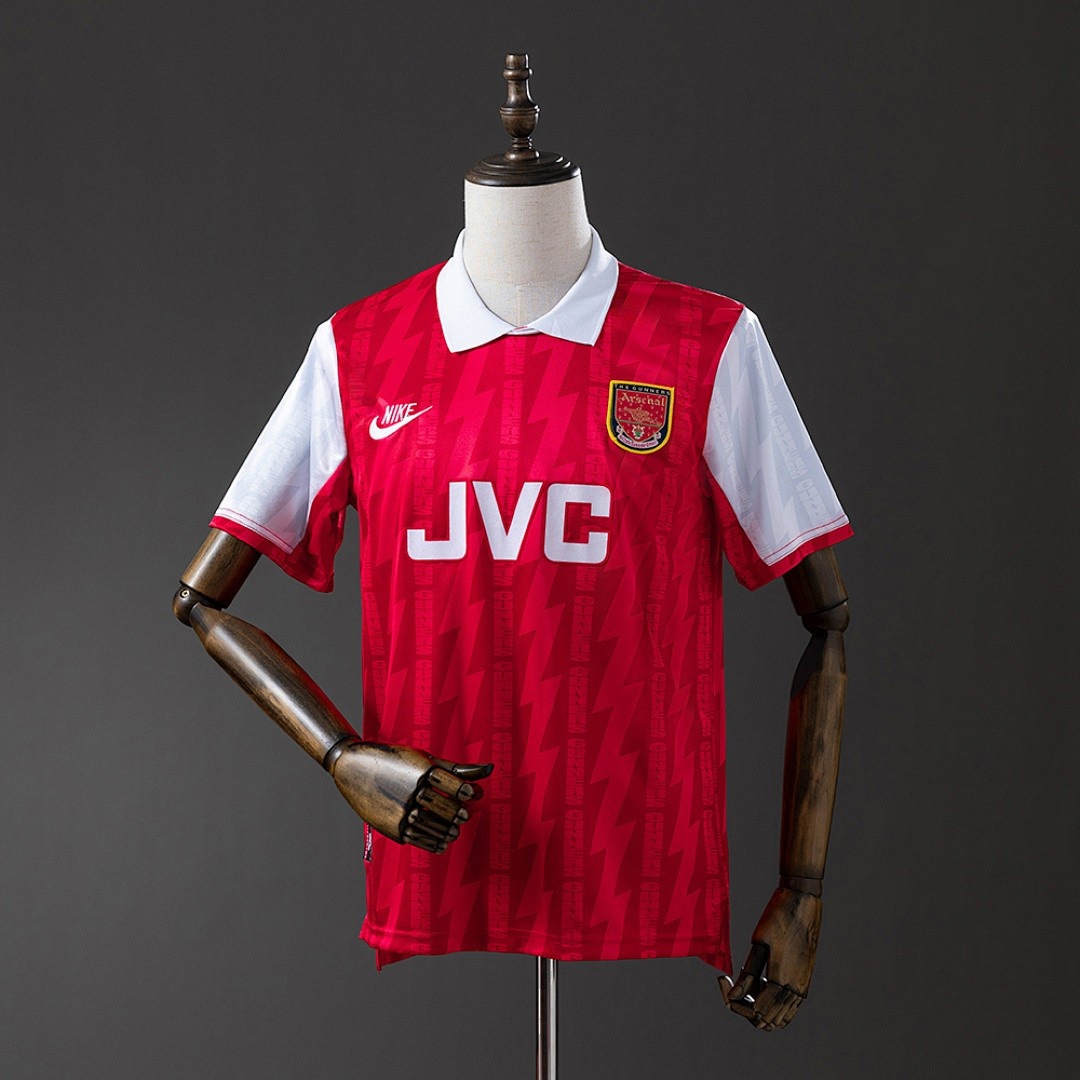 JER-3792_1 Arsenal 1994-1996 Home Retro Jersey - 图片 1