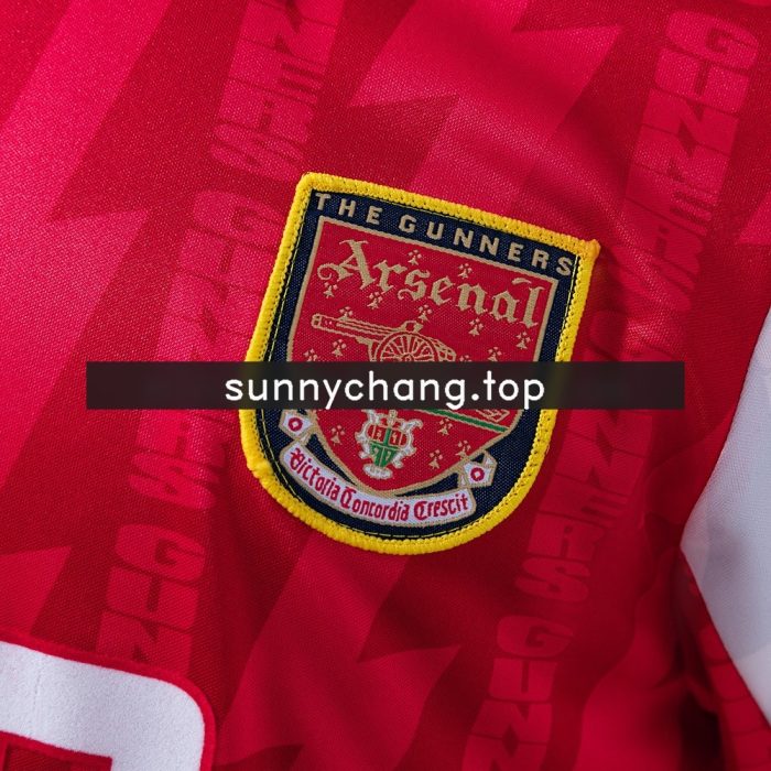 Arsenal 1994-1996 Home Retro Jersey - 图片 5