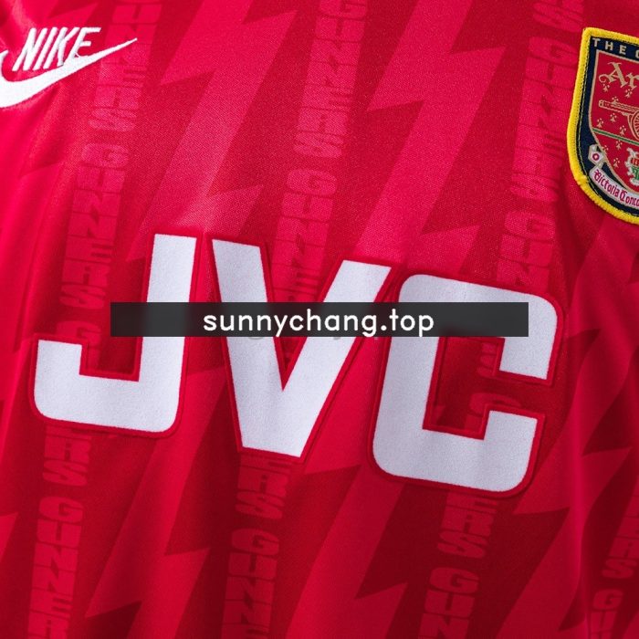 Arsenal 1994-1996 Home Retro Jersey - 图片 6