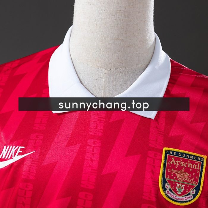 Arsenal 1994-1996 Home Retro Jersey - 图片 7