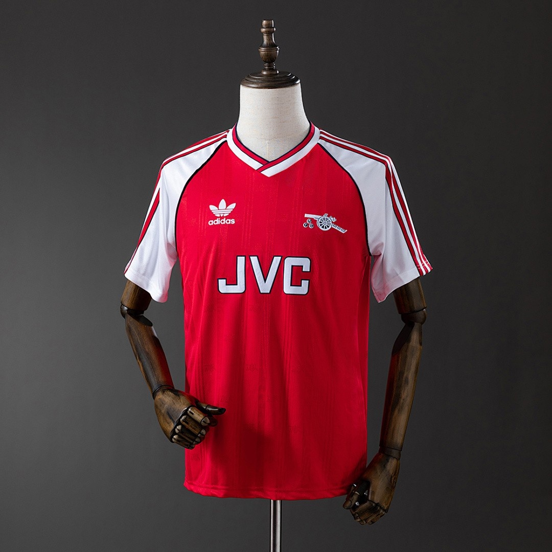 JER-3796_1 Arsenal 1988-1990 Home Retro Jersey - 图片 1