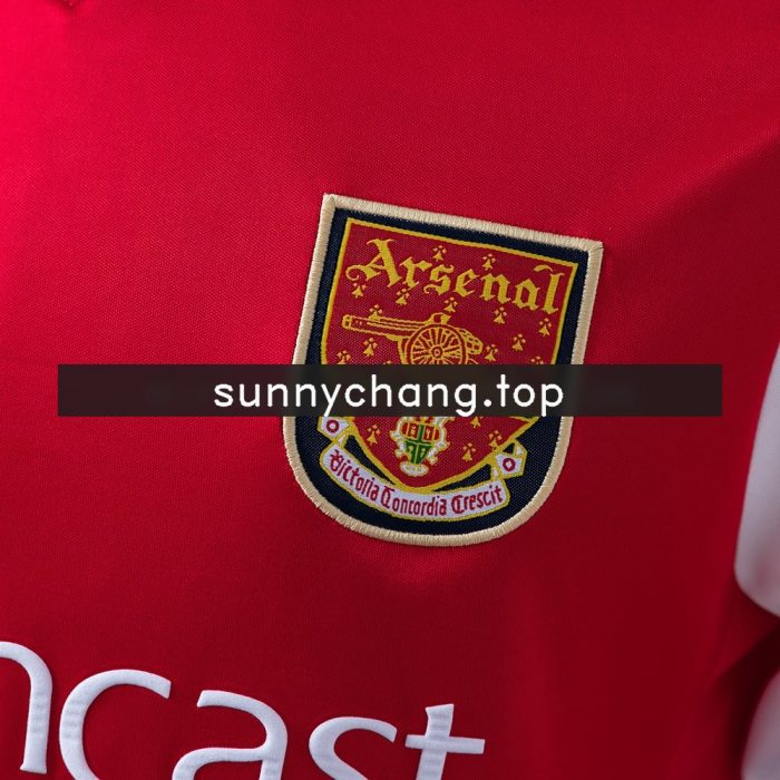 Arsenal 2001/2002 Home Retro Jersey - 图片 5