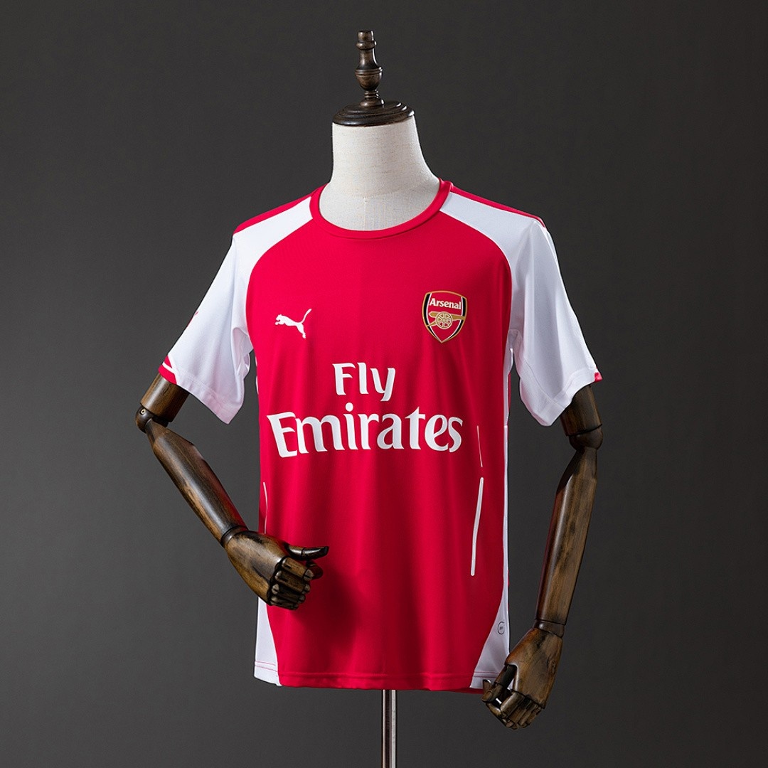 JER-3799_1 Arsenal 2014-2015 Home Retro Jersey - 图片 1