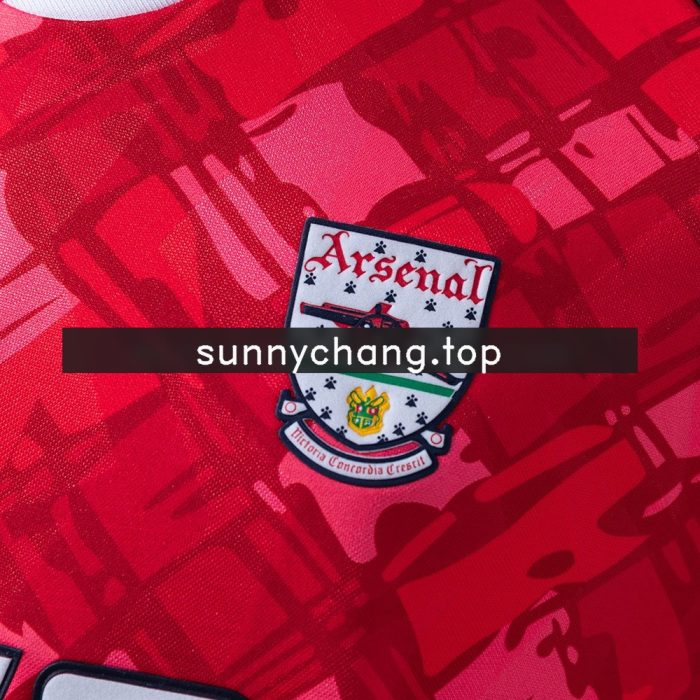 Arsenal 1990-1992 Home Retro Shirt - 图片 4